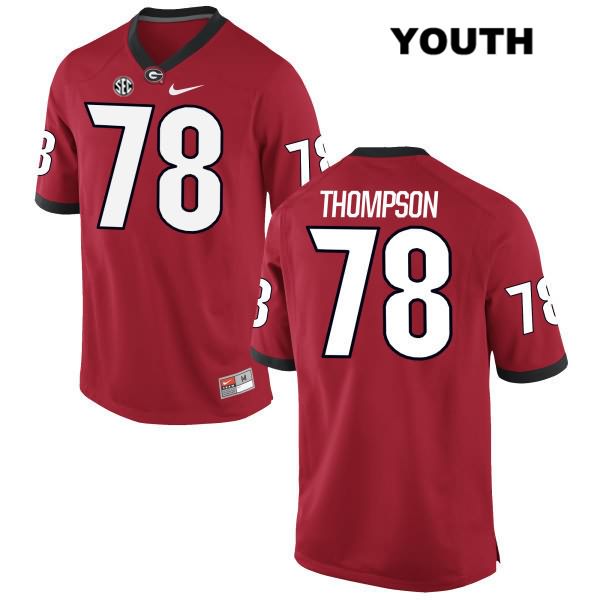 Georgia Bulldogs Youth Trenton Thompson #78 NCAA Authentic Red Nike Stitched College Football Jersey WLS2056TI